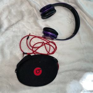 Purple Beats by Dre Headphones